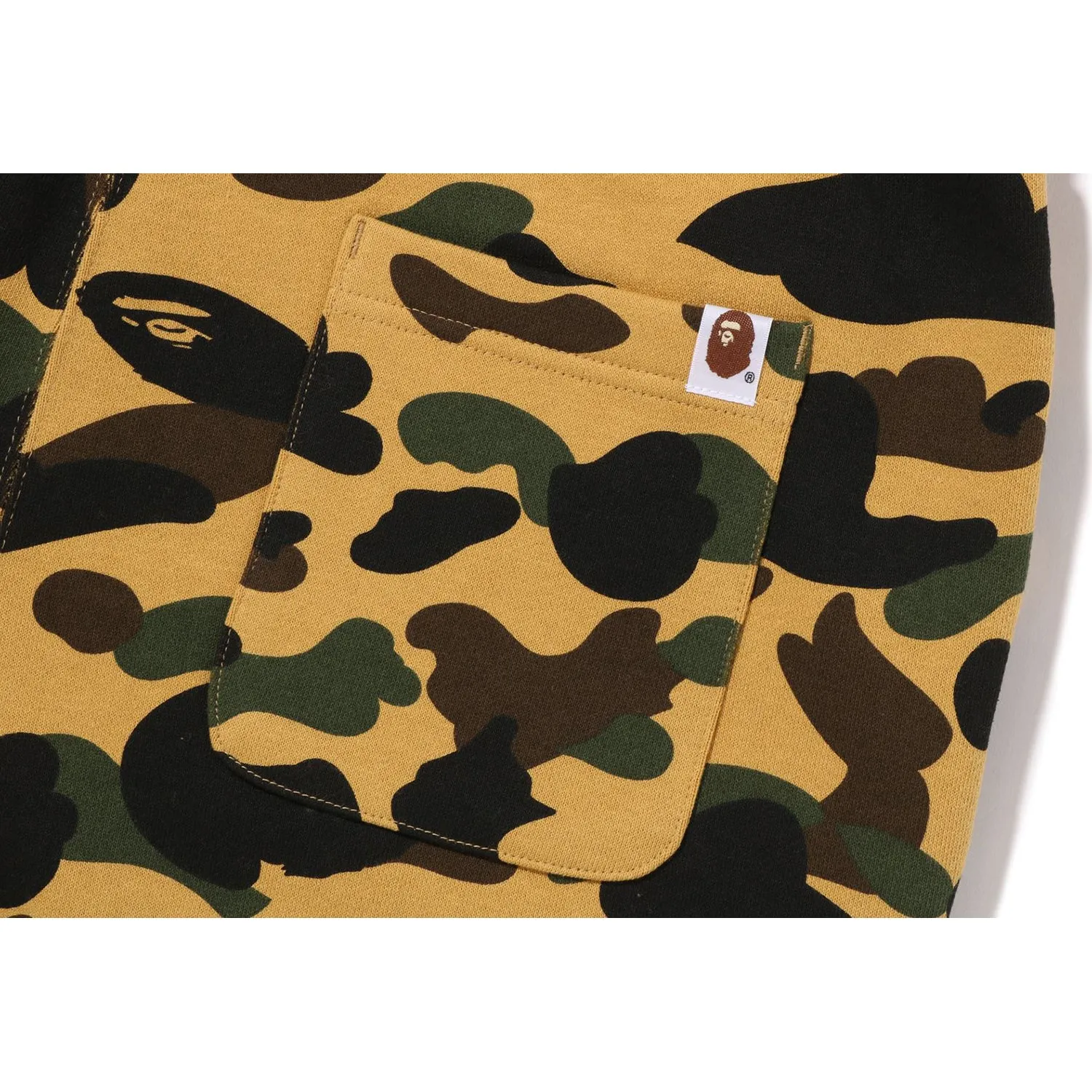 1ST CAMO APE HEAD PATCHED SWEAT PANTS MENS