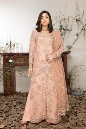 3-Pc Charizma Unstitched Formal Chiffon Collection DJ22-14