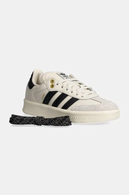 adidas Originals leather sneakers Samba XLG beige color JH9226