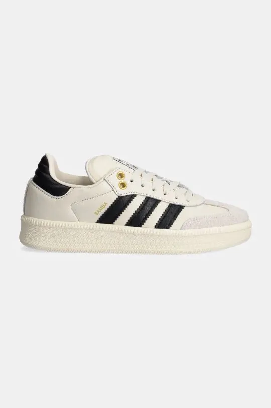 adidas Originals leather sneakers Samba XLG beige color JH9226