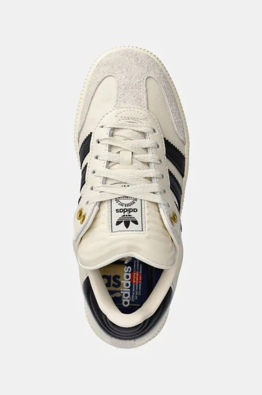 adidas Originals leather sneakers Samba XLG beige color JH9226