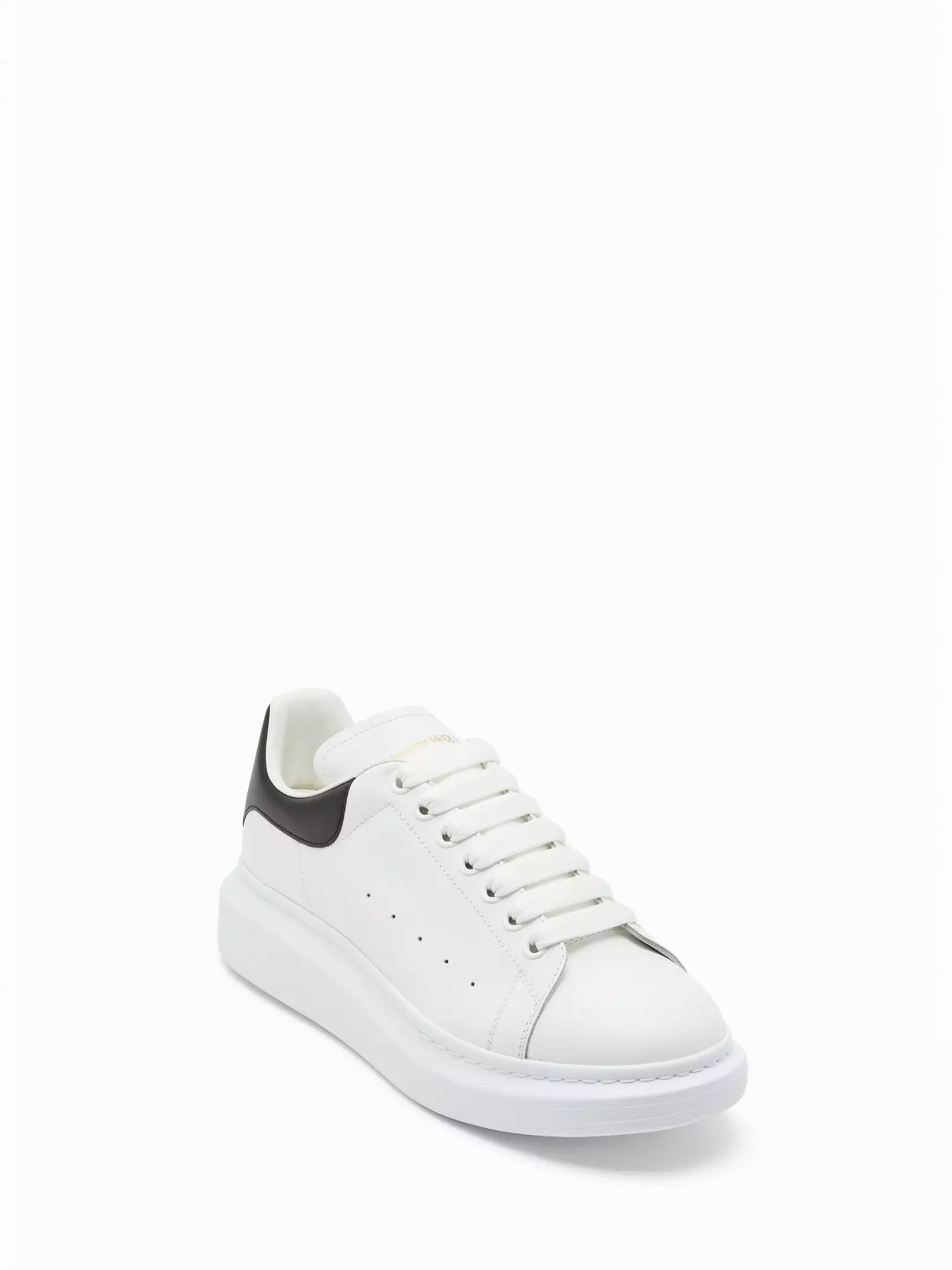 Alexander McQueen Mens Oversized Sneaker - WHITE/BLACK