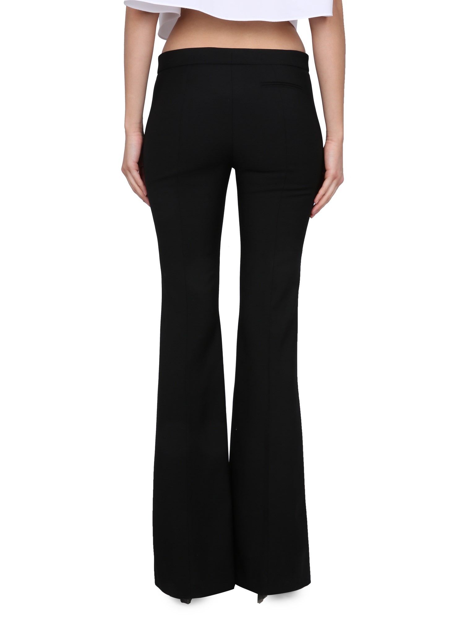 ALEXANDER McQUEEN    TAILORED LOW WAIST WOOL PANTS