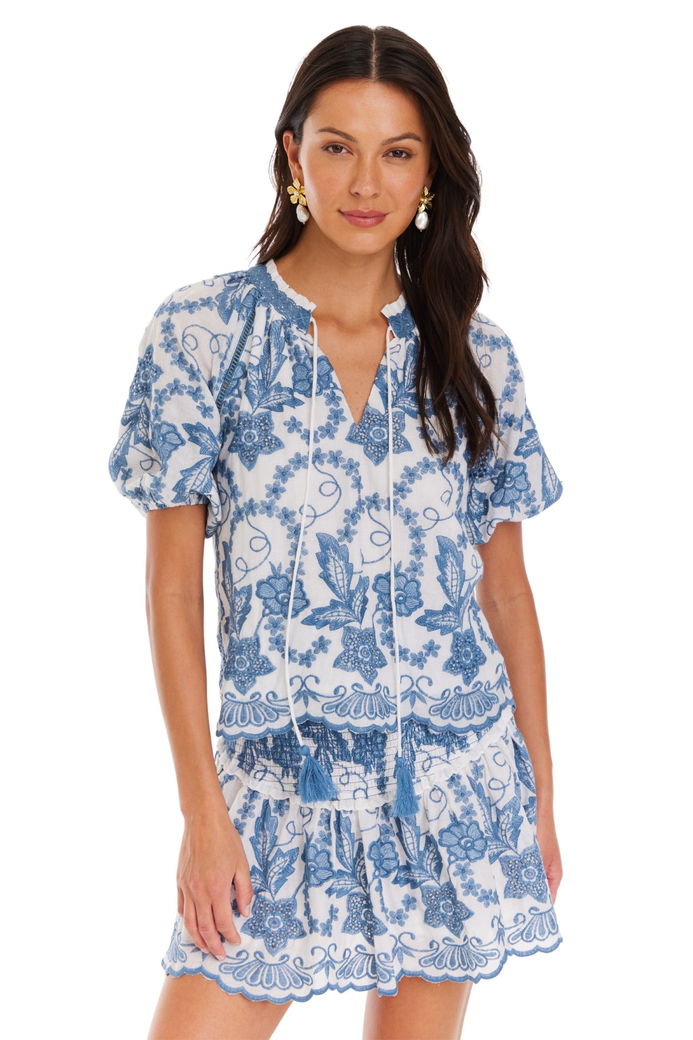 Allison NY Josephine Top Coronet Blue