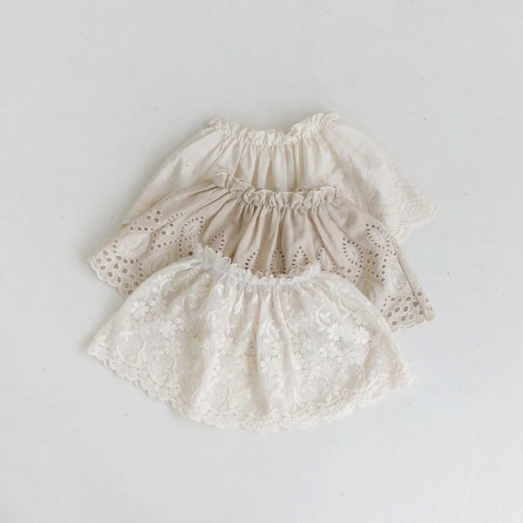 Baby BH Lace Skirt (3-18m) - 3 Colors