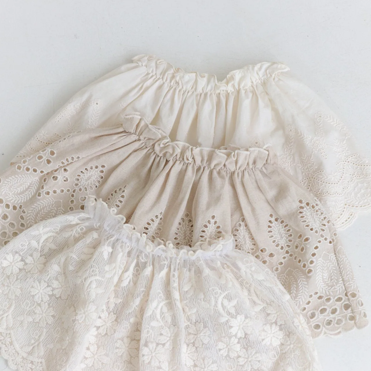 Baby BH Lace Skirt (3-18m) - 3 Colors