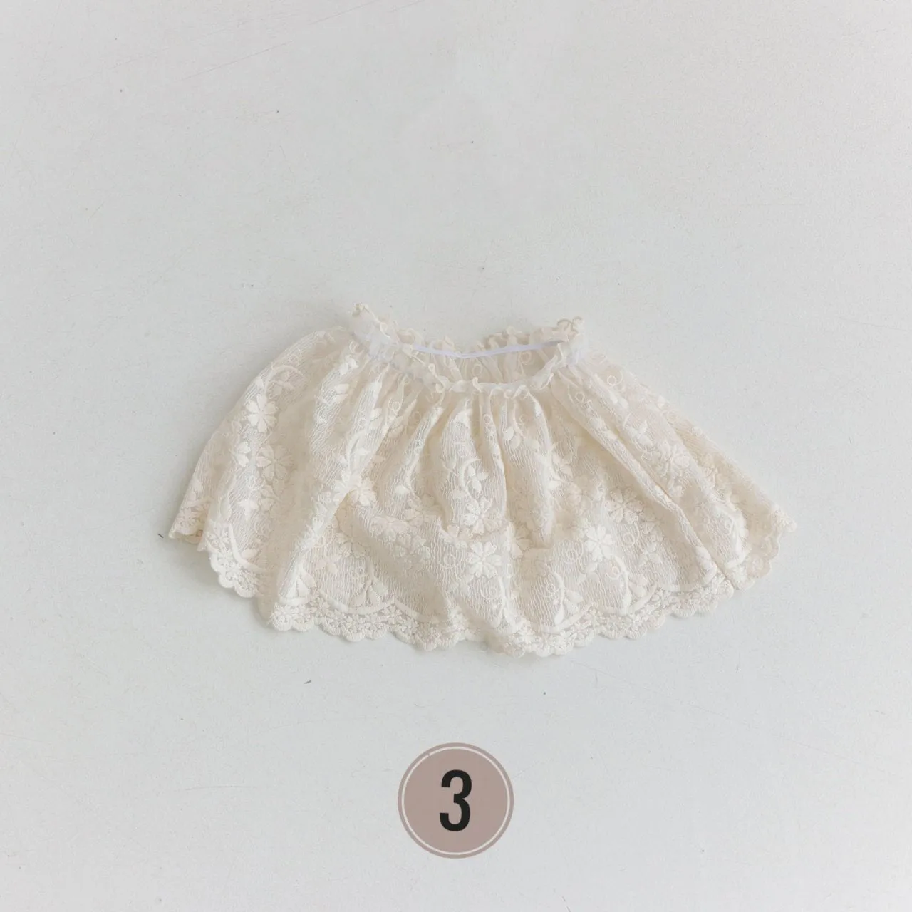 Baby BH Lace Skirt (3-18m) - 3 Colors