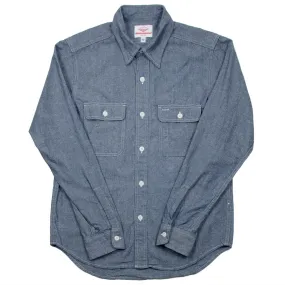 Battenwear - Work Shirt - Indigo Chambray