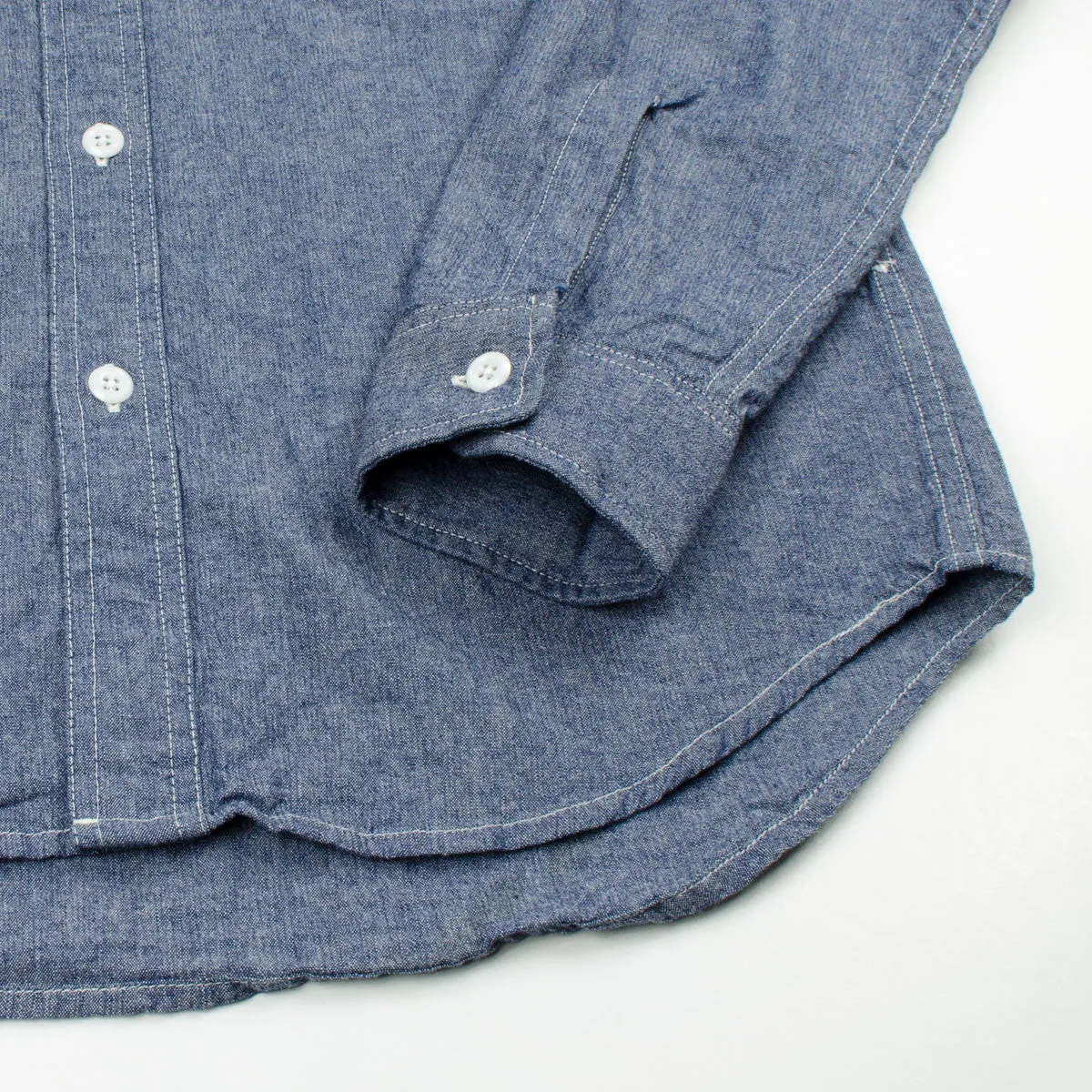 Battenwear - Work Shirt - Indigo Chambray