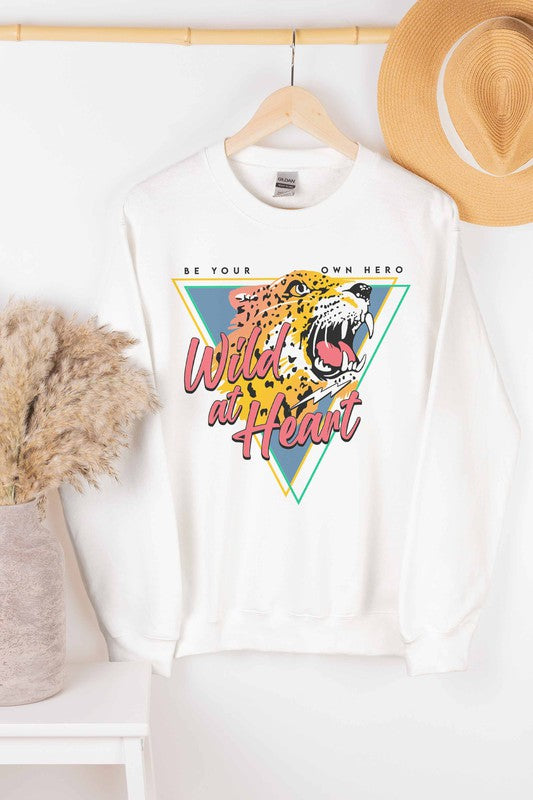 BE YOUR OWN HERO GRAPHIC SWEATSHIRT