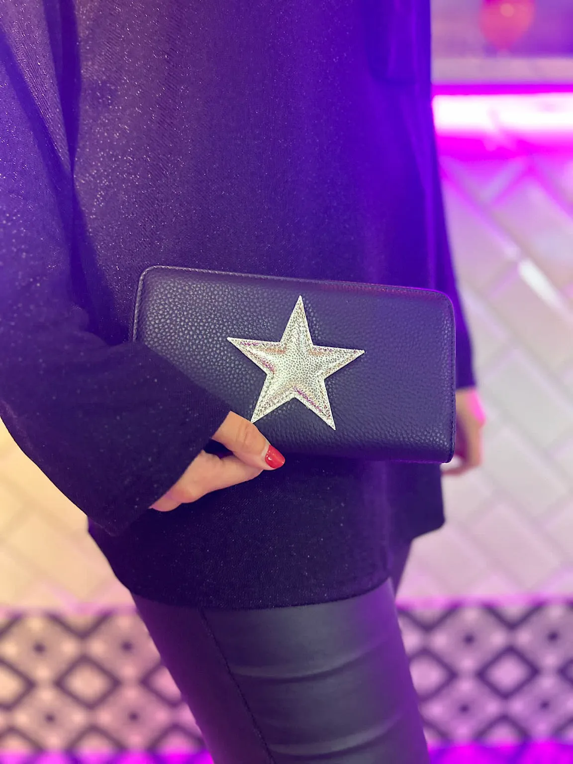 Black Star Purse