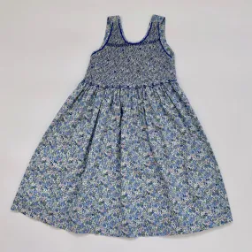 Blue Floral Dress With Smocking: 10 Years