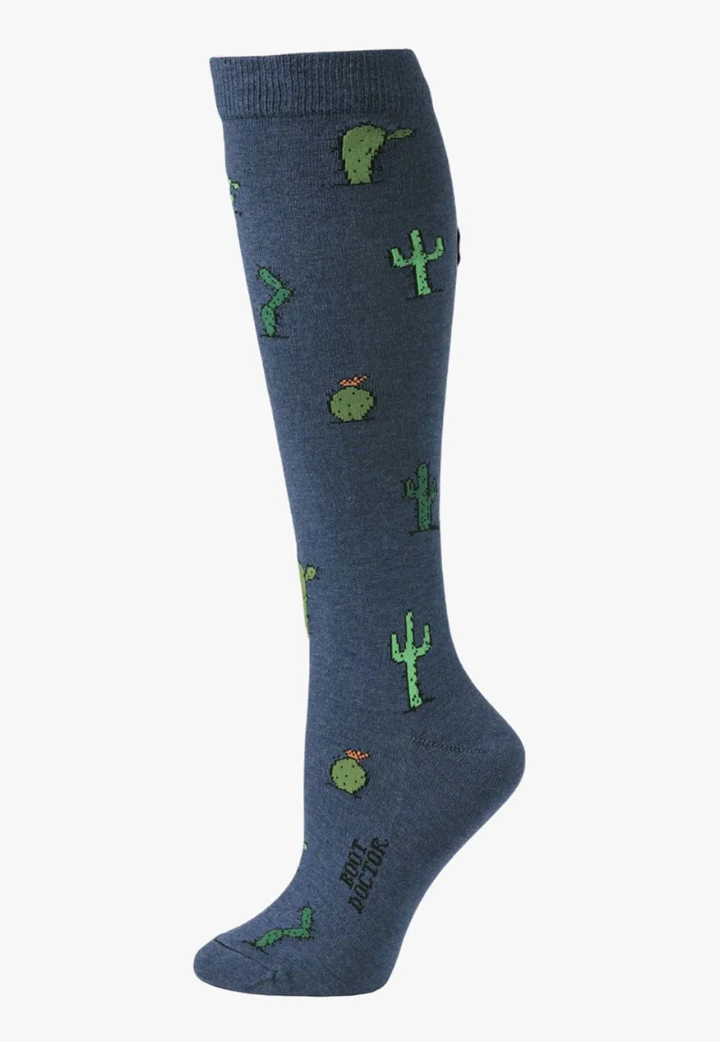 Boot Doctor Womens Cactus Pattern Socks