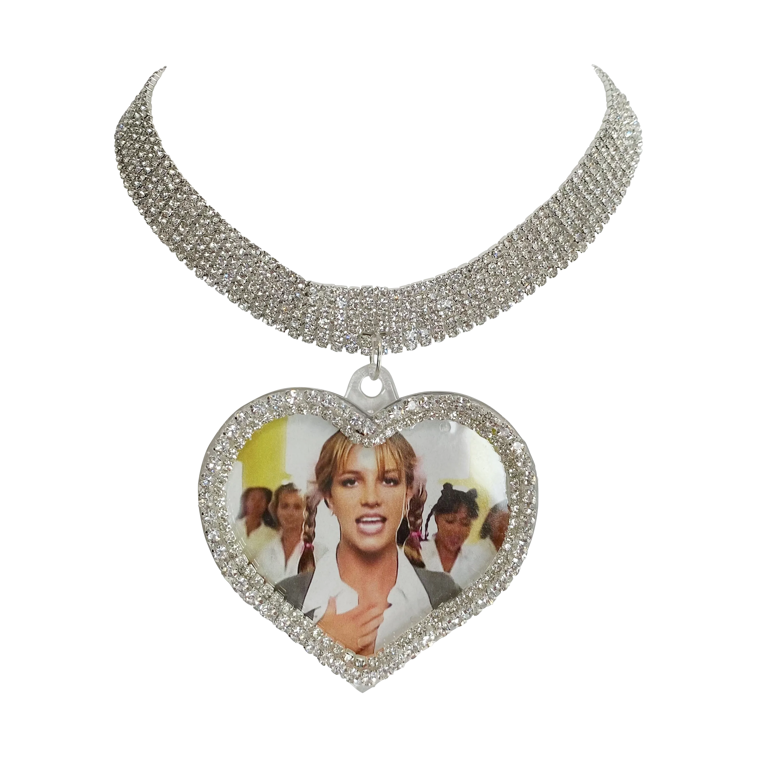 Britney Bedazzled Vintage Remix Necklace