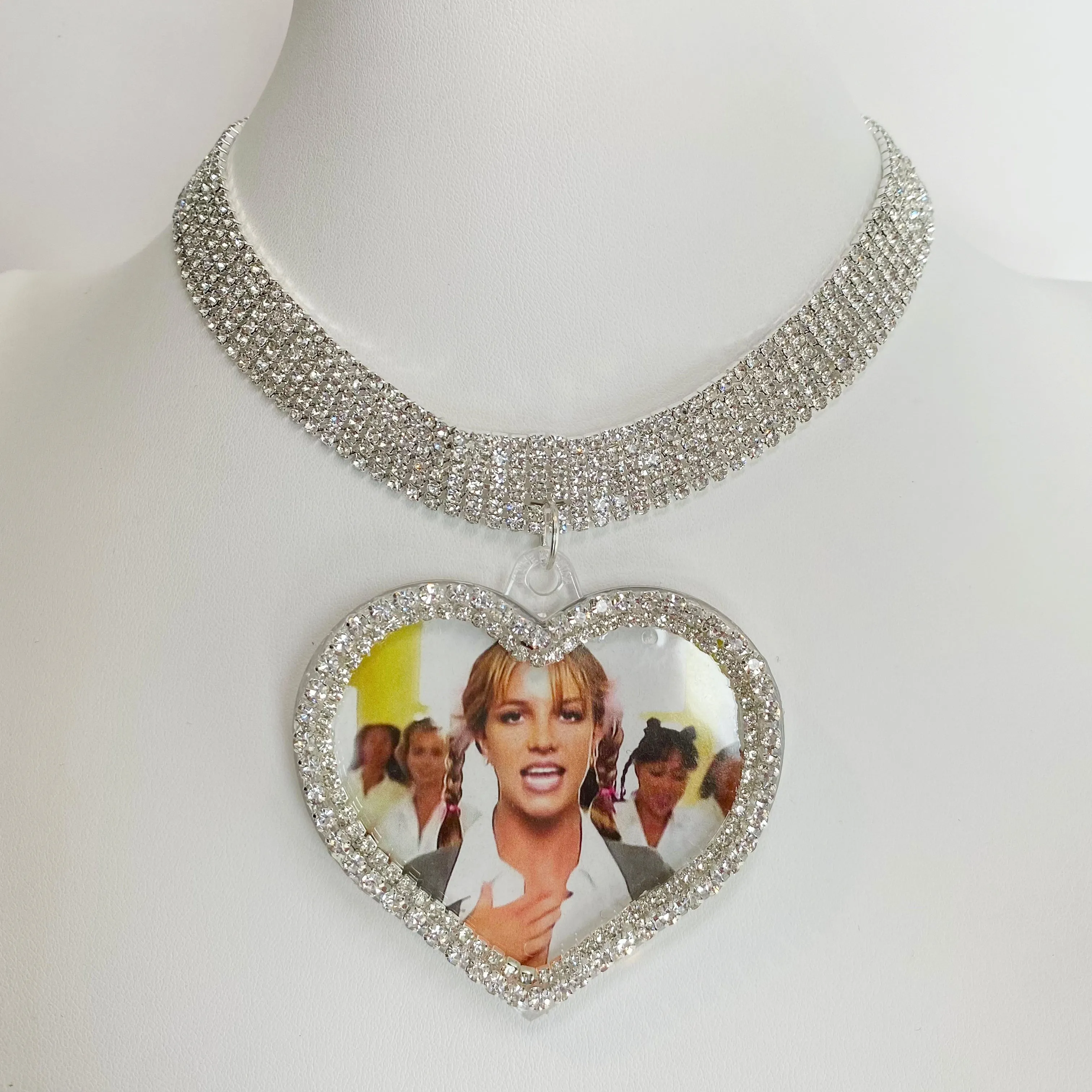 Britney Bedazzled Vintage Remix Necklace