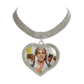 Britney Bedazzled Vintage Remix Necklace