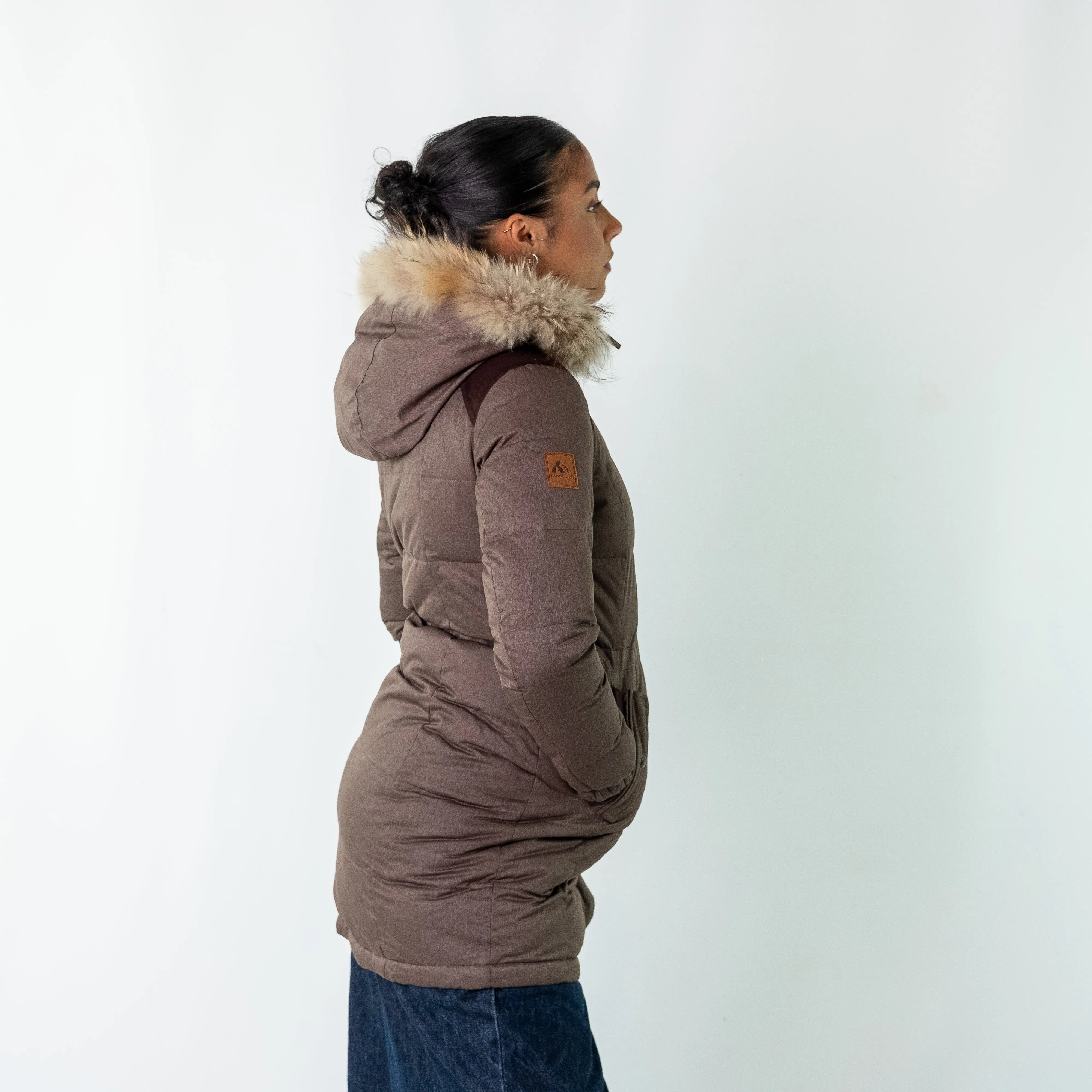 Brown y2ks Montbell Puffer (S)