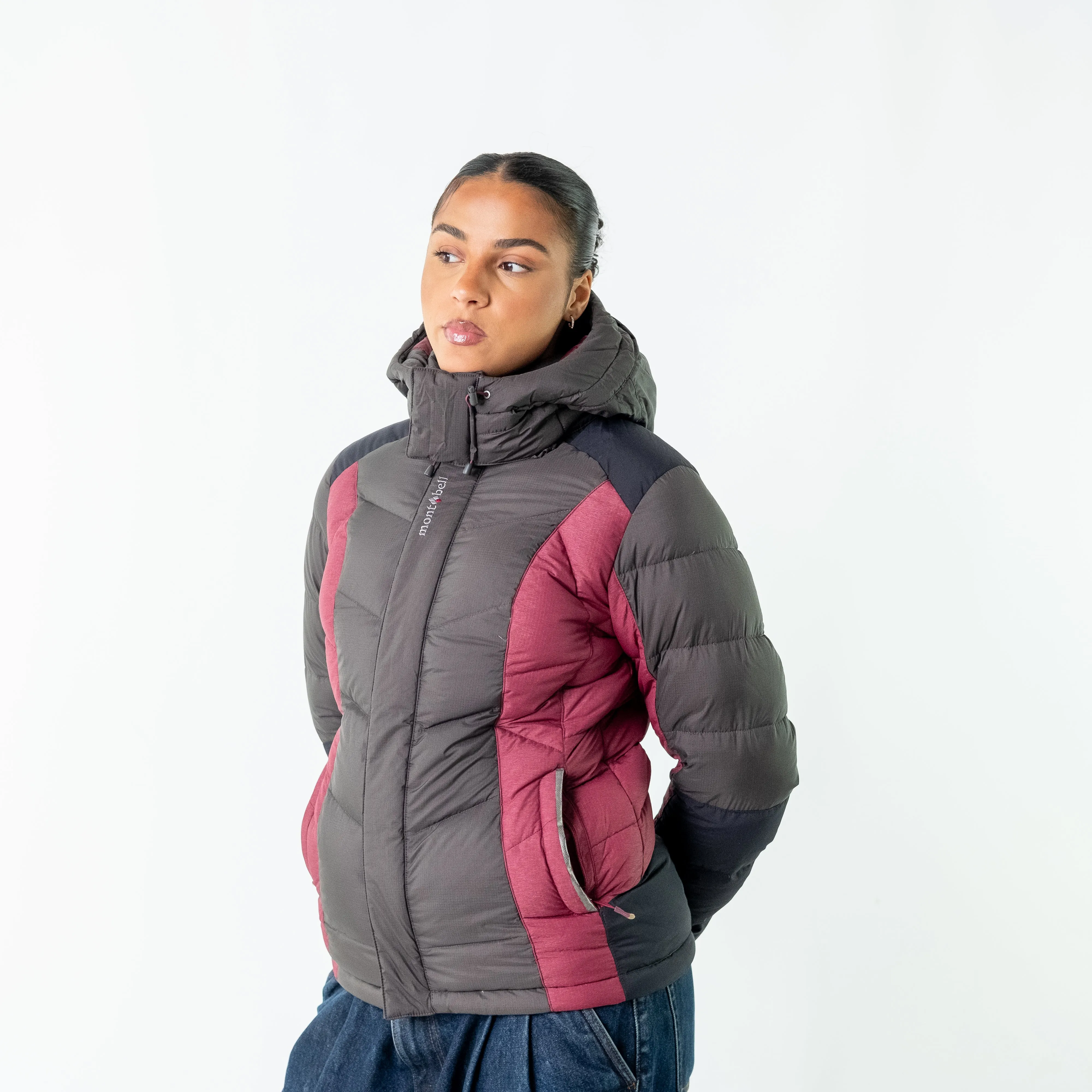 Burgundy Red y2ks Montbell Puffer (M)