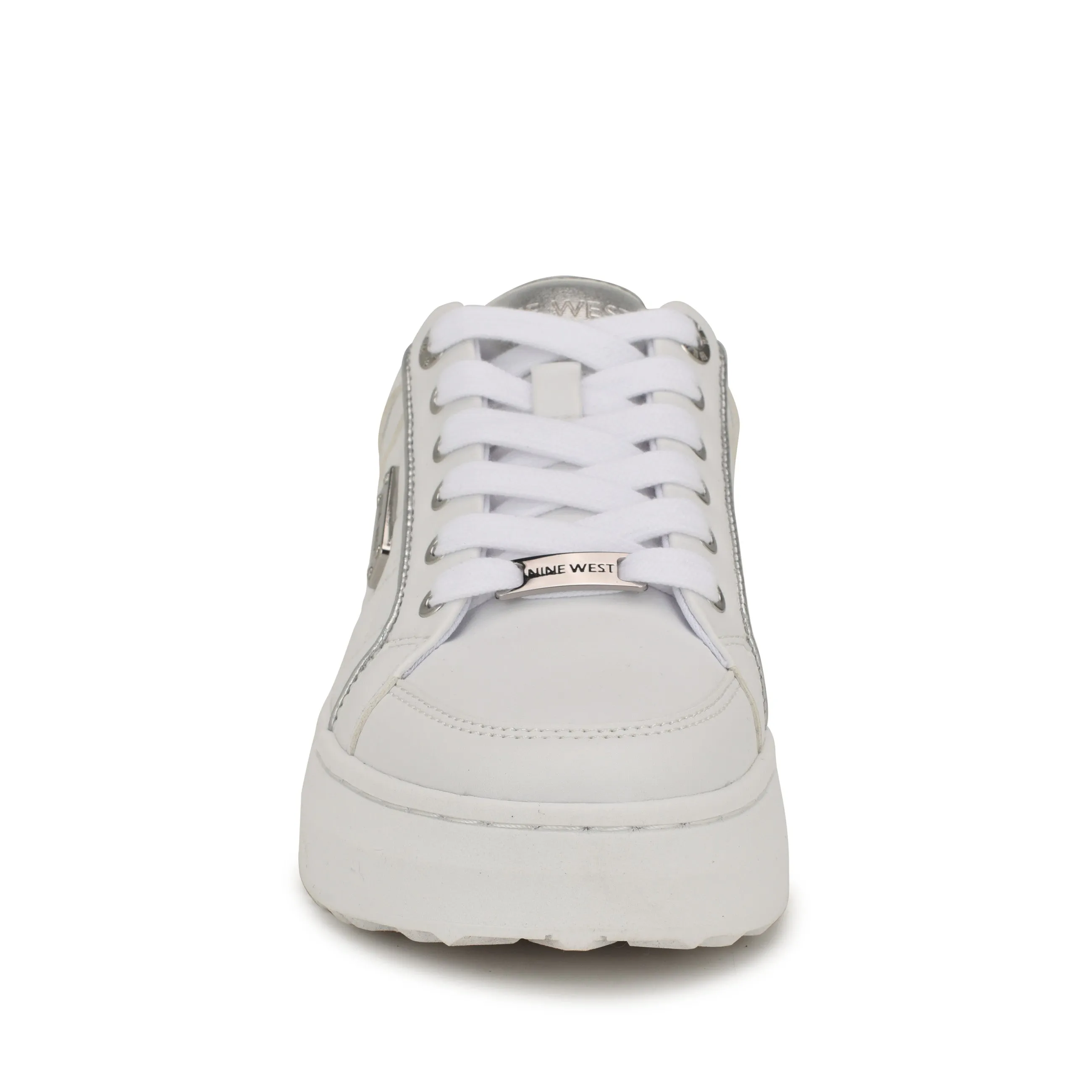 Cafee Lace-Up Platform Sneakers