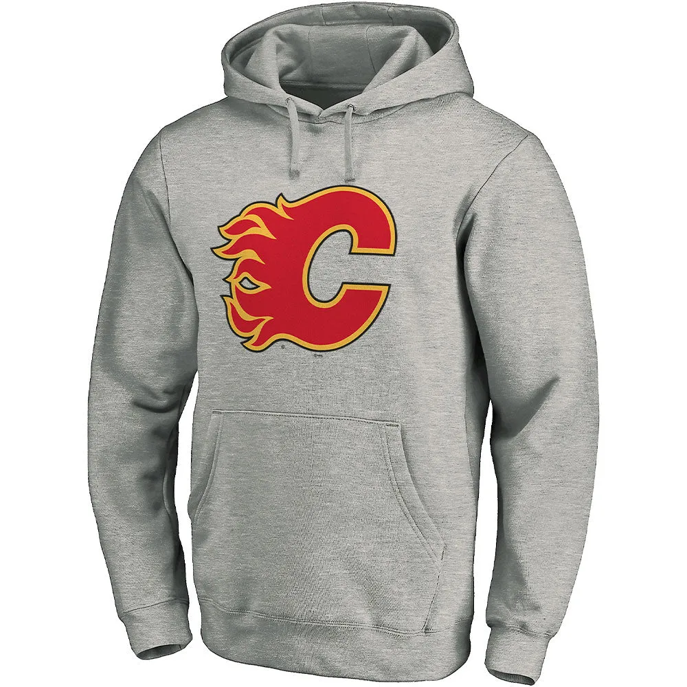 CALGARY FLAMES FANATICS MEN'S PRIMARY LOGO HOODIE