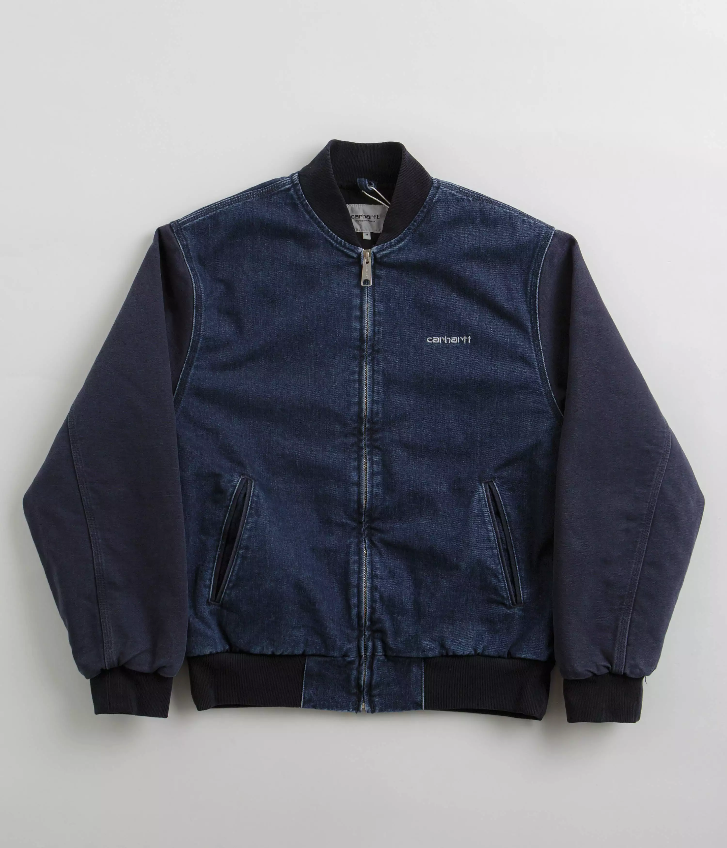 Carhartt Paxon Bomber Jacket - Blue / Dark Navy