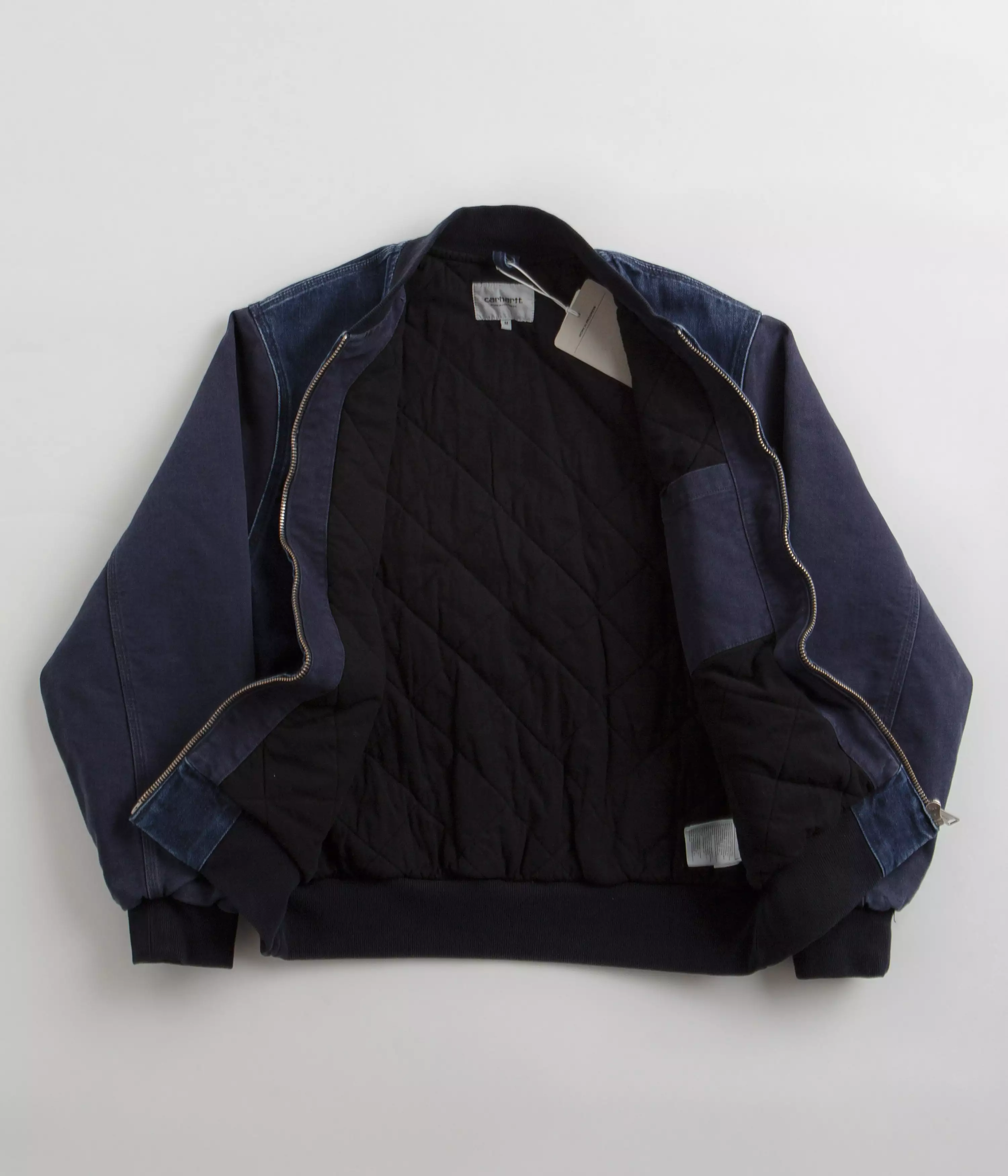 Carhartt Paxon Bomber Jacket - Blue / Dark Navy