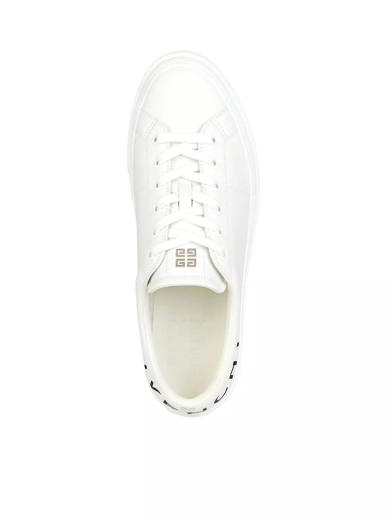 City Sport sneaker in leather with printed GIVENCHY logo