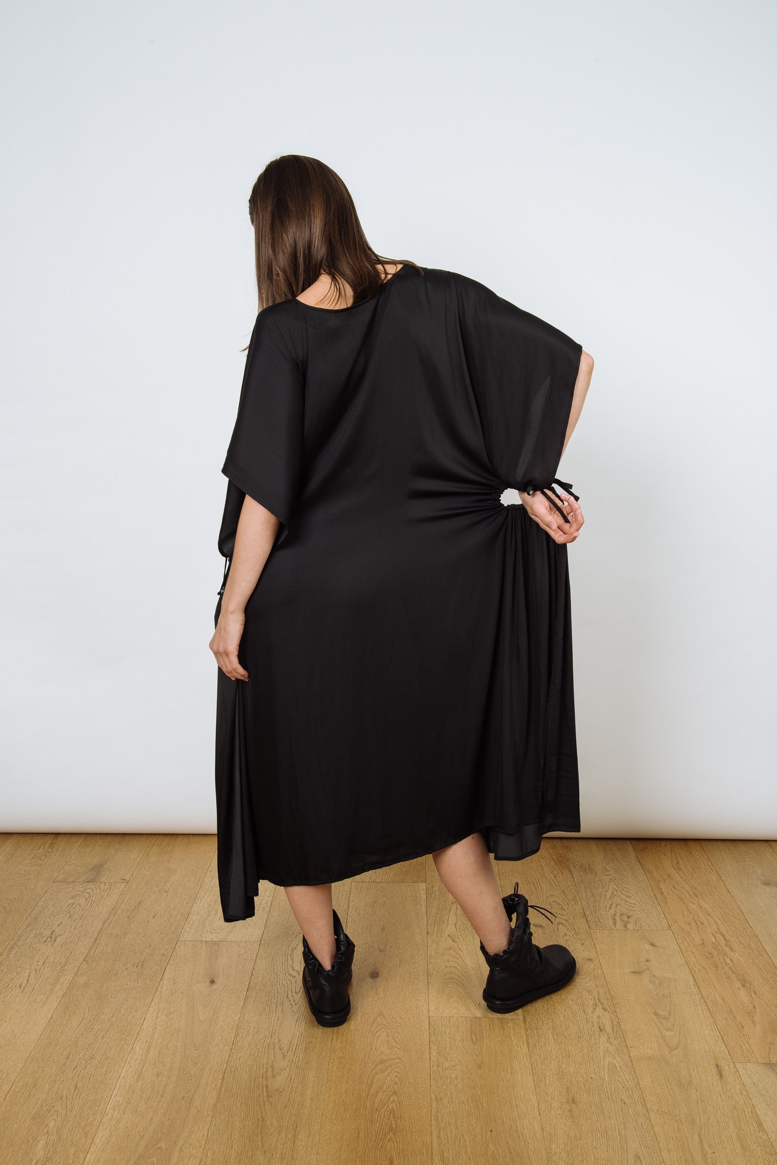 Convertible Lisbon Dress | Silky Black