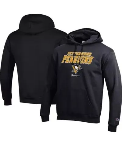 Cutter & Buck Men's NHL Pittsburgh Penguins Eco Powerblend Pullover Hoodie