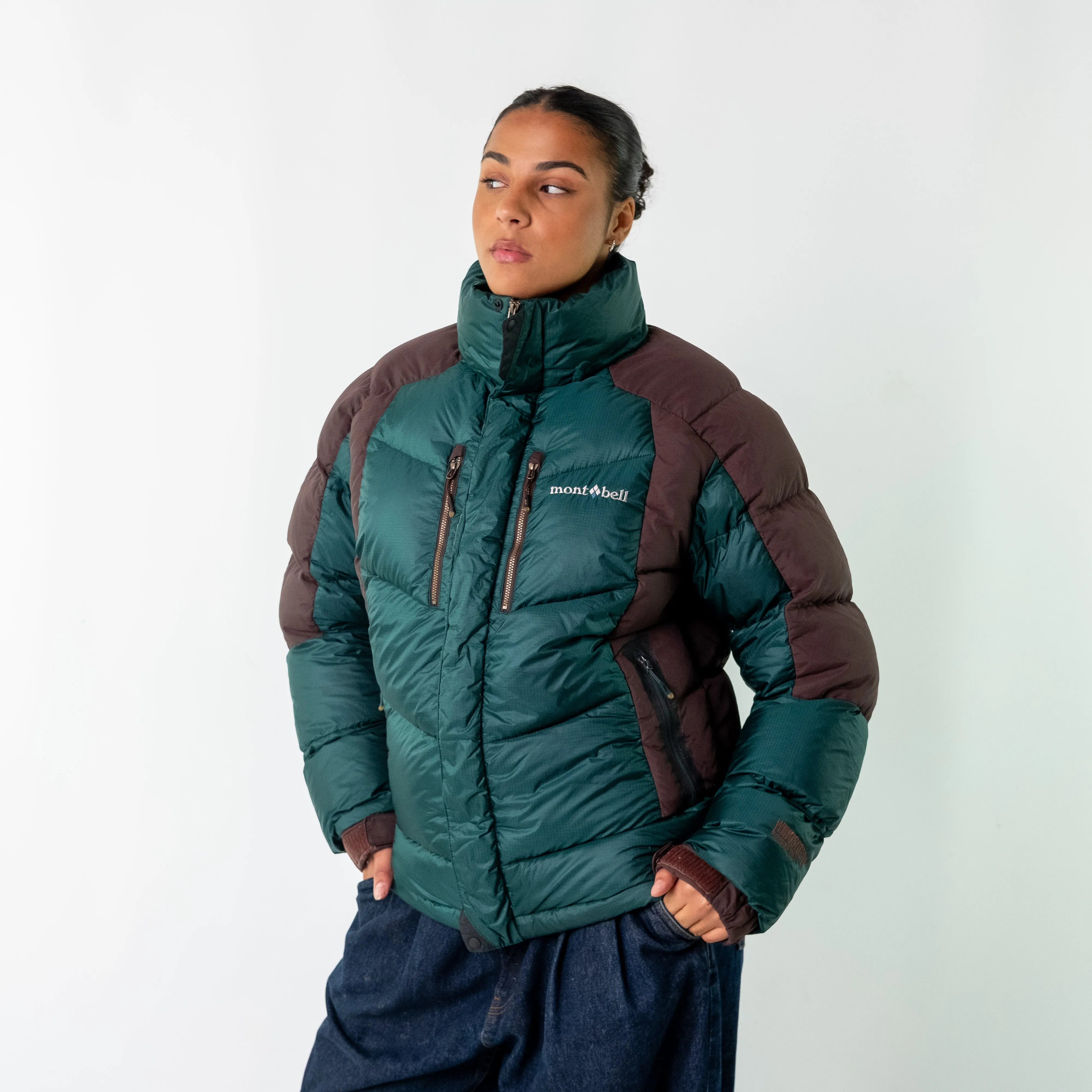 Dark Green y2ks Montbell Puffer (XL)