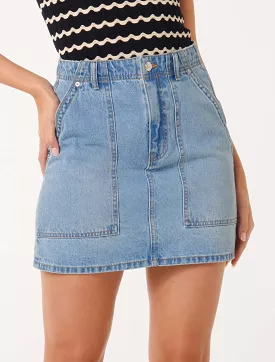 Darla Denim Mini Skirt