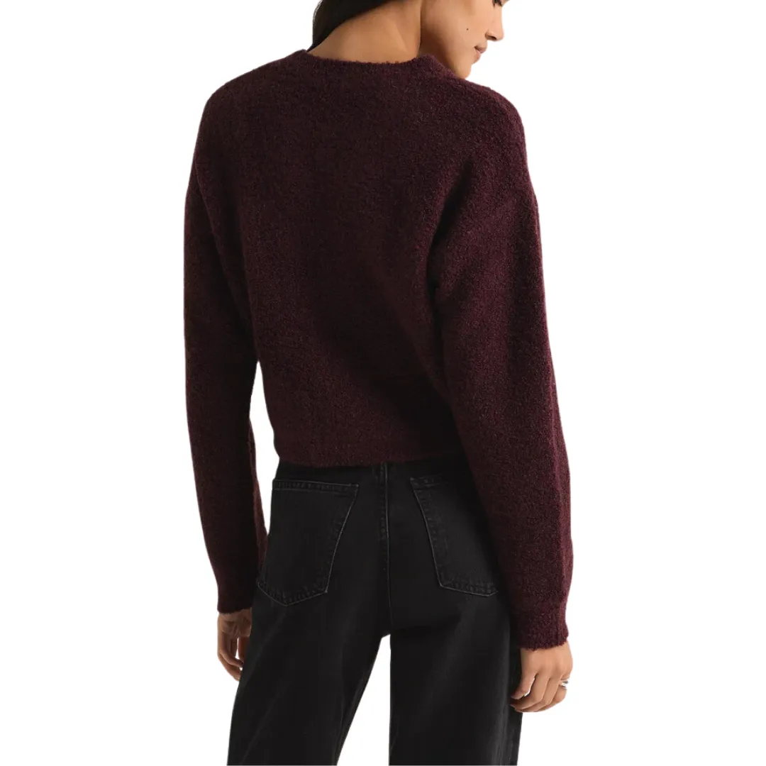 DESTINY SWEATER BERRY WINE