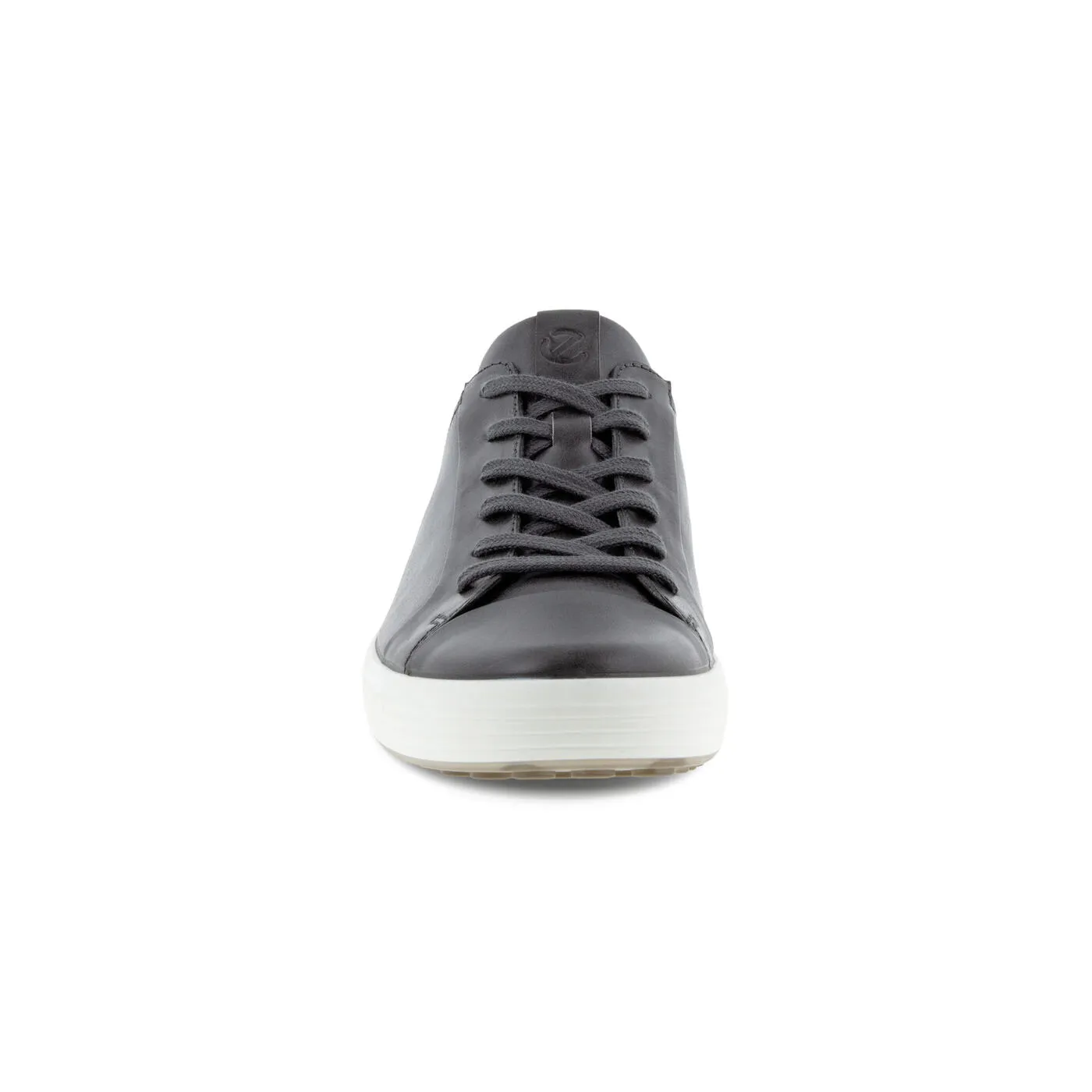 Ecco Mens Soft 7 Lace Up Sneakers-Titanium