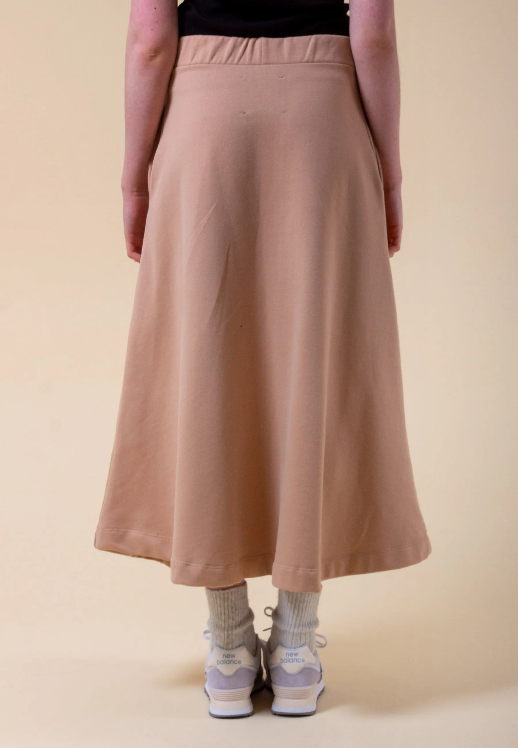 Extreme A Line Skirt - camel