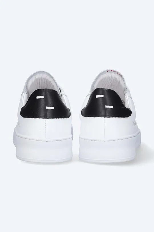 Filling Pieces leather sneakers Court Bianco white color 89127791861