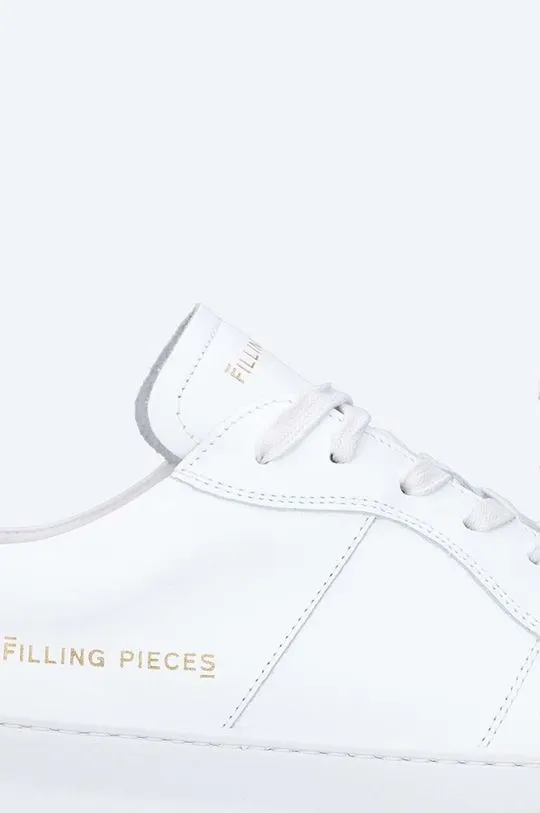 Filling Pieces leather sneakers Court Bianco white color 89127791861