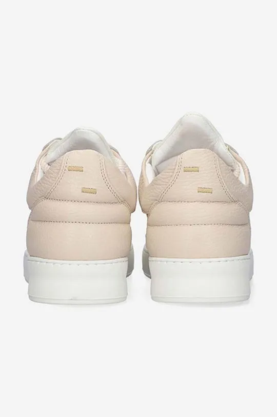 Filling Pieces leather sneakers Low Top Game beige color 10133151888