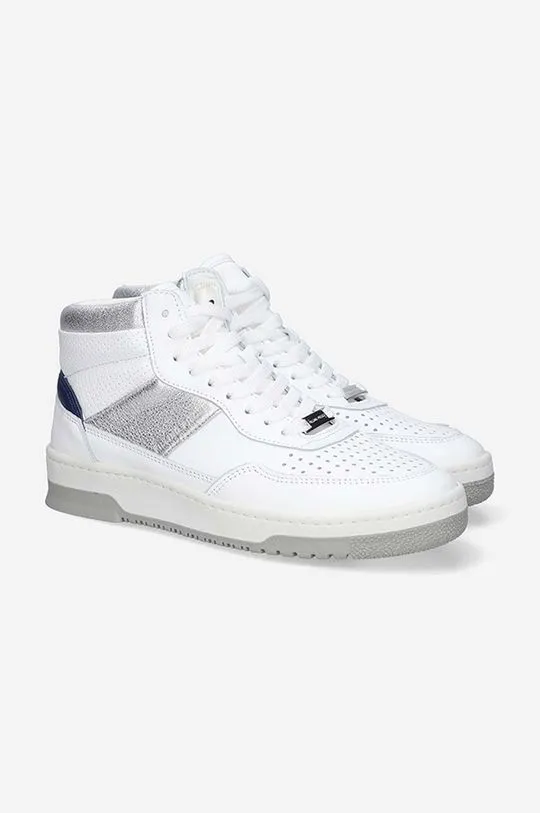 Filling Pieces leather sneakers Mid Ace Spin white color 55333491975