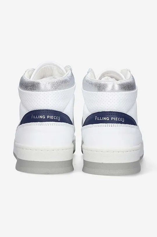 Filling Pieces leather sneakers Mid Ace Spin white color 55333491975