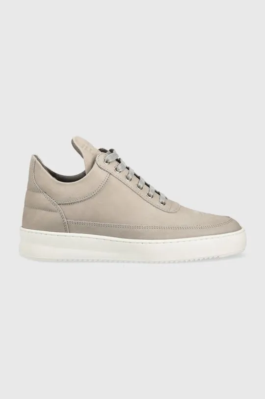 Filling Pieces suede sneakers Low Top Ripple Nubuck beige color 25122842003