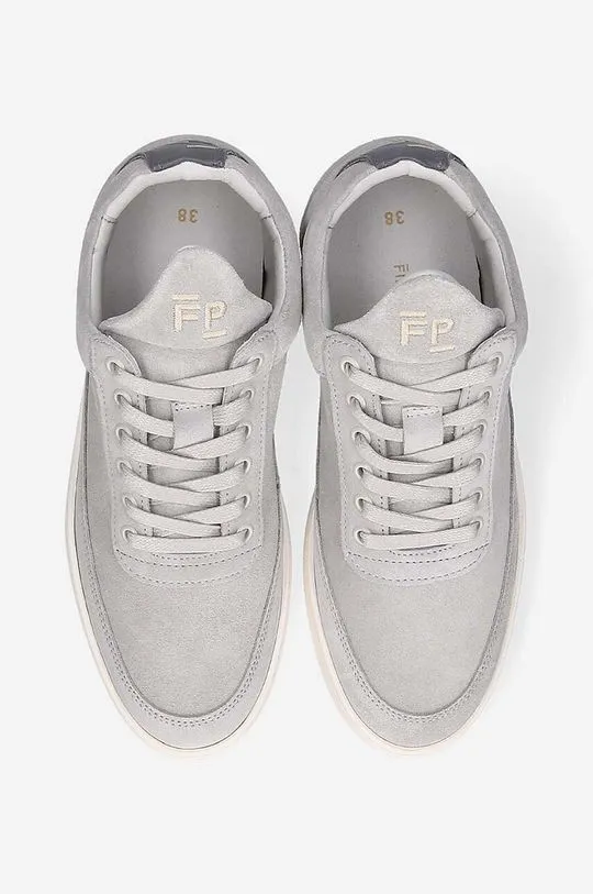 Filling Pieces suede sneakers Low Top Suede gray color 10122791878