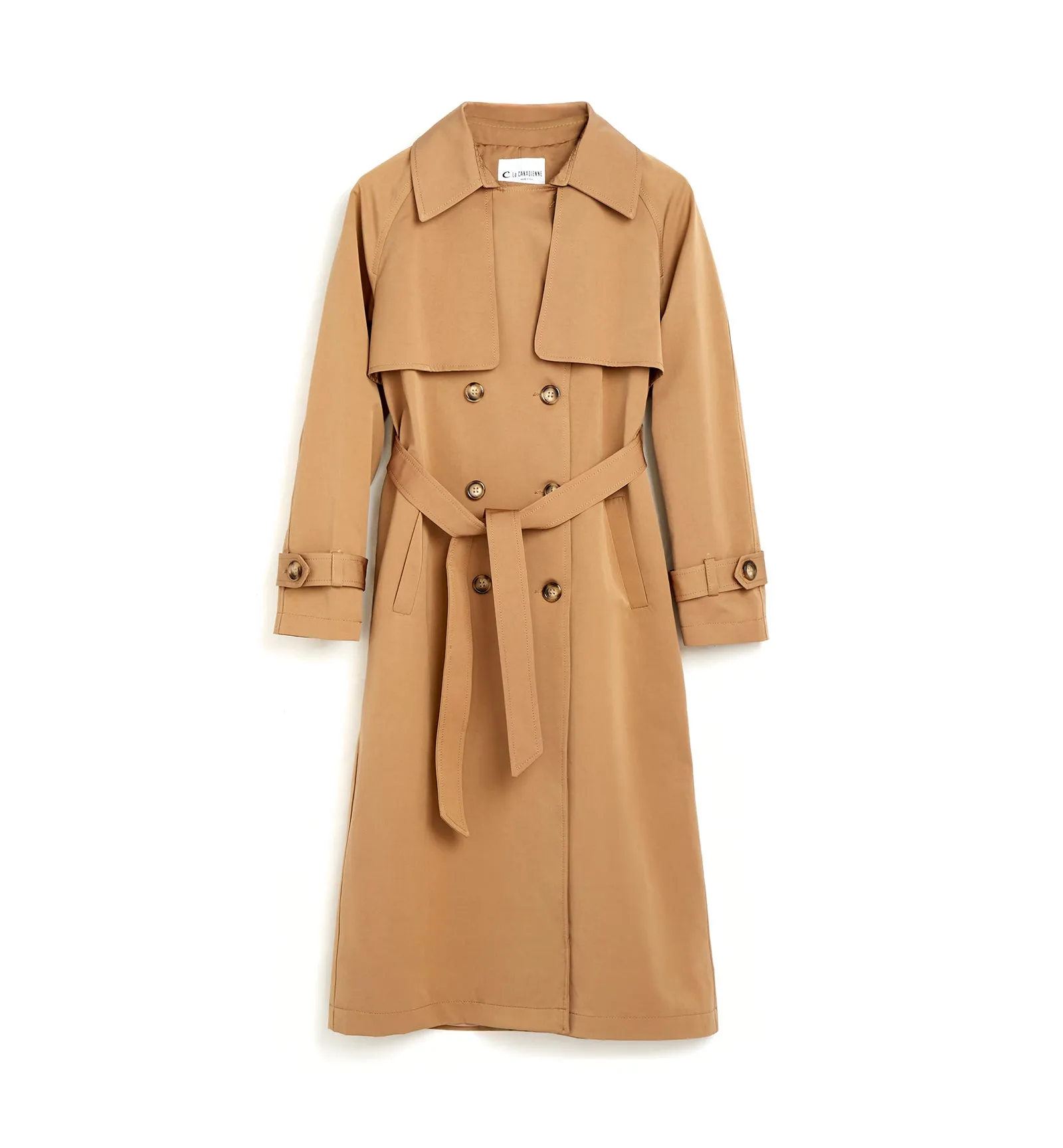 FLOOD LONG TRENCH COAT