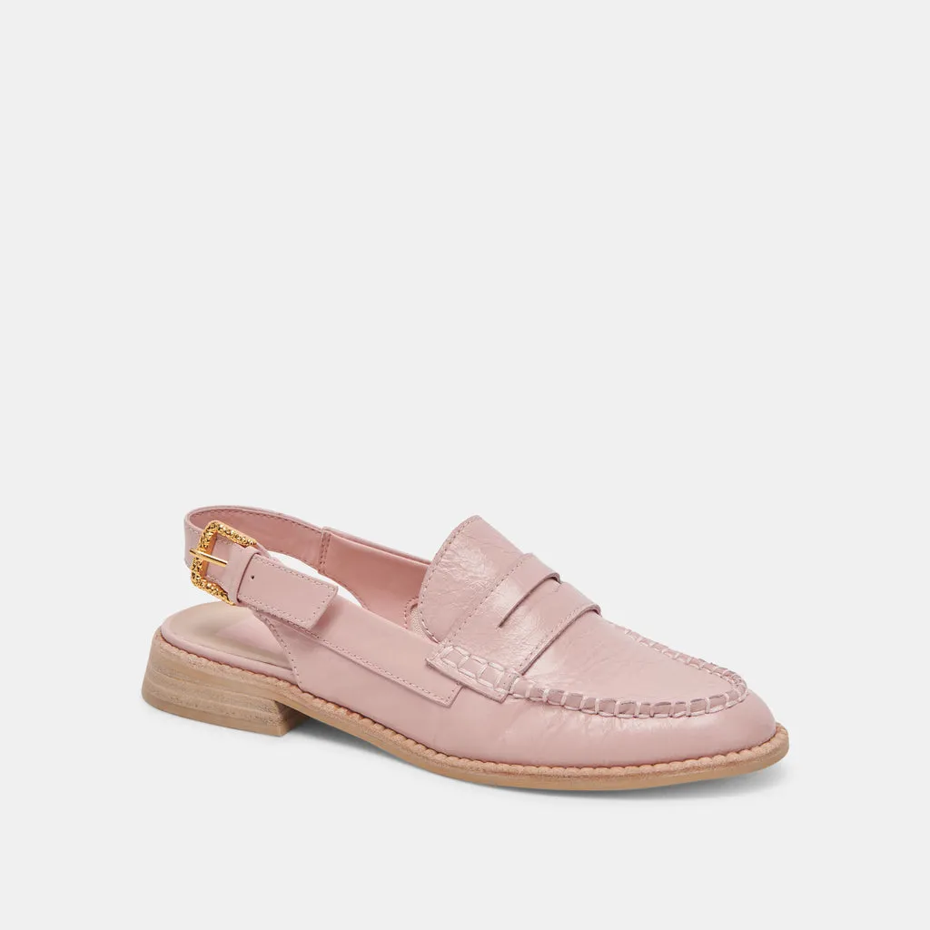 HARDI LOAFERS PINK CRINKLE PATENT– Dolce Vita 6974196908098