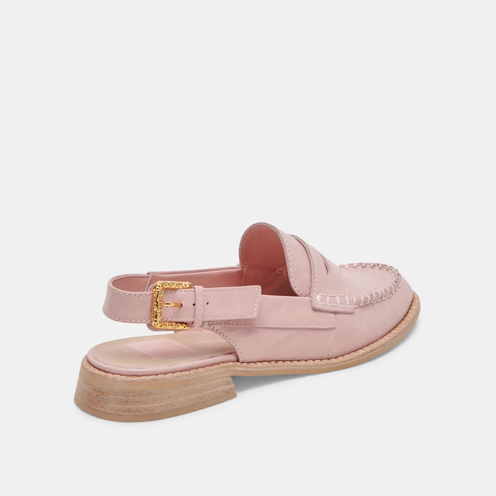 HARDI LOAFERS PINK CRINKLE PATENT– Dolce Vita 6974196908098