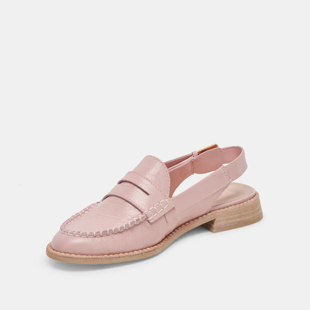 HARDI LOAFERS PINK CRINKLE PATENT– Dolce Vita 6974196908098