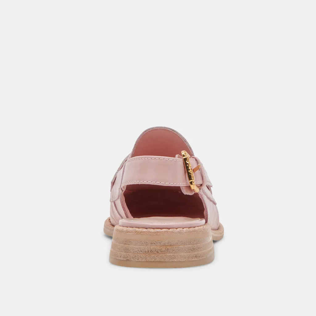 HARDI LOAFERS PINK CRINKLE PATENT– Dolce Vita 6974196908098