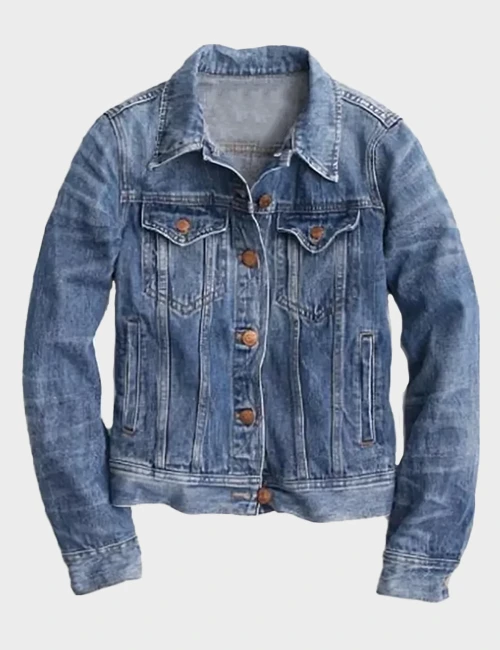 Jessica Capshaw Holidate Denim Jacket | William Jacket