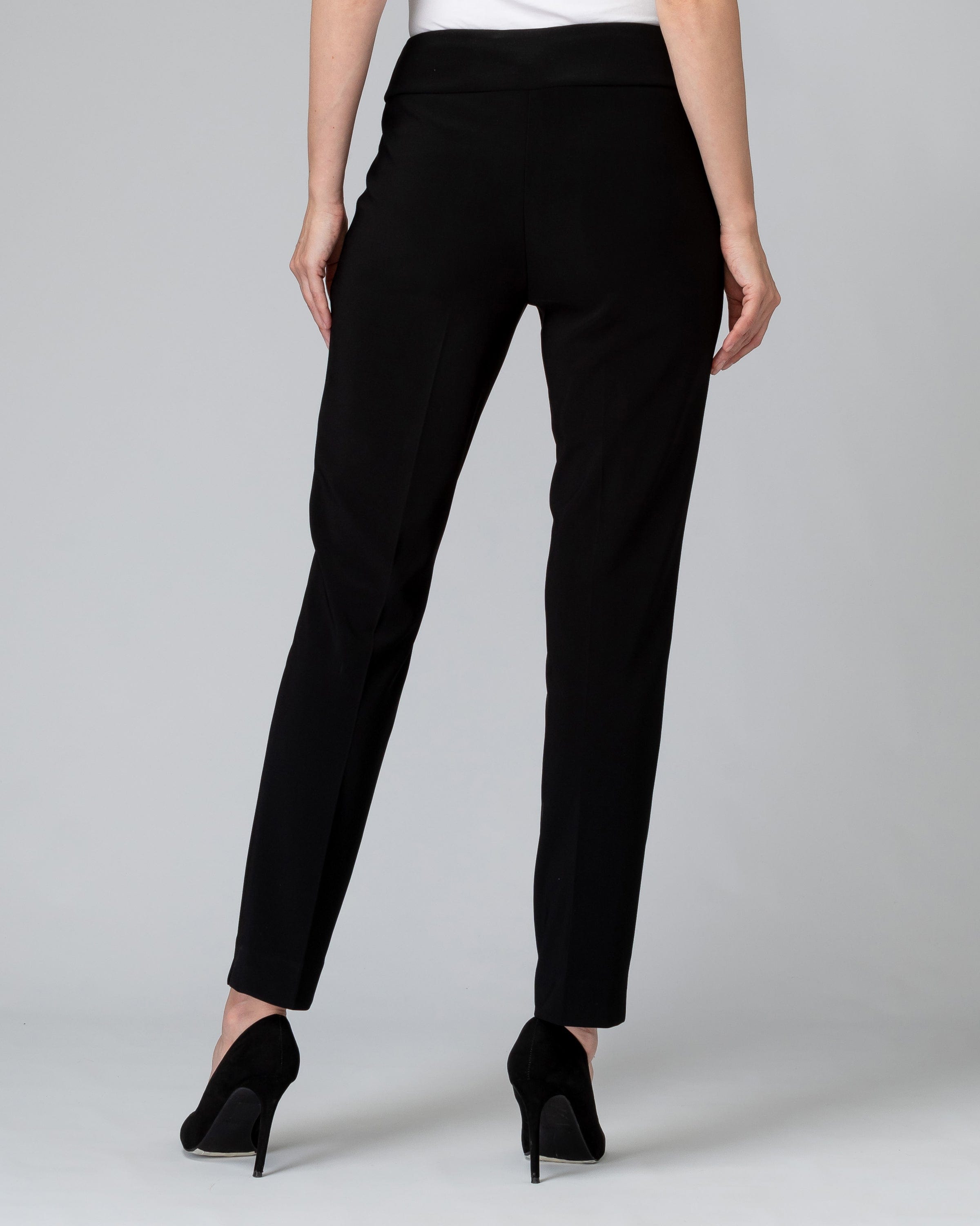 Joseph Ribkoff Slim Fit Black Dress Pant - 144092