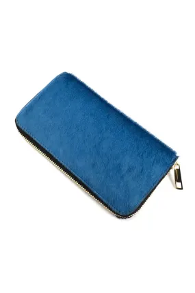 KATE FURRY WALLET CELESTE