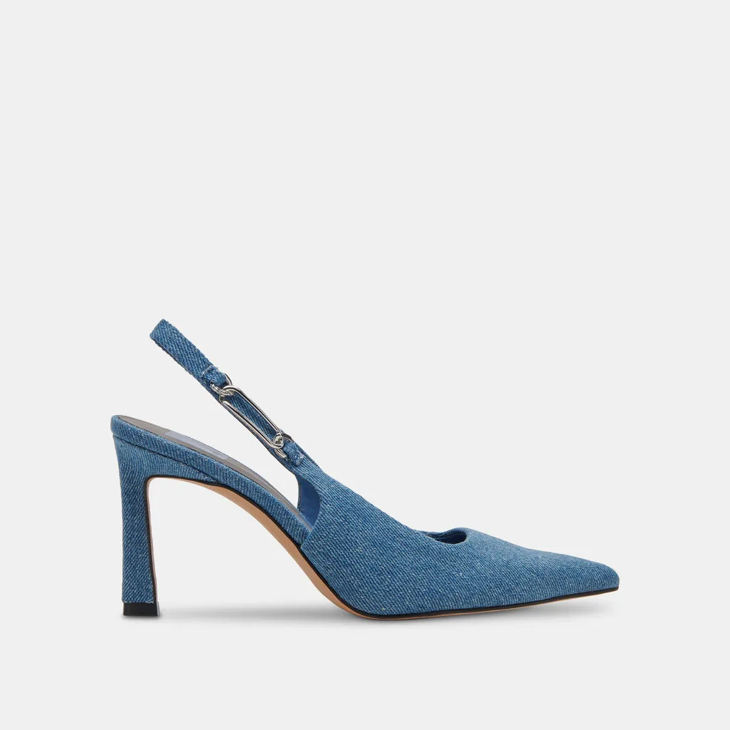 KRISTA HEELS BLUE DENIM– Dolce Vita 6952241037378